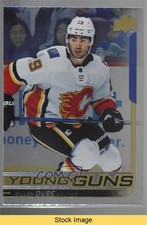 2018-19 Upper Deck Young Guns Silver Foil Dillon Dube #207 READ ex2