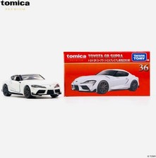 Toyota GR Supra White 36 Tomica Premium Diecast Model Car by Tomica 936428
