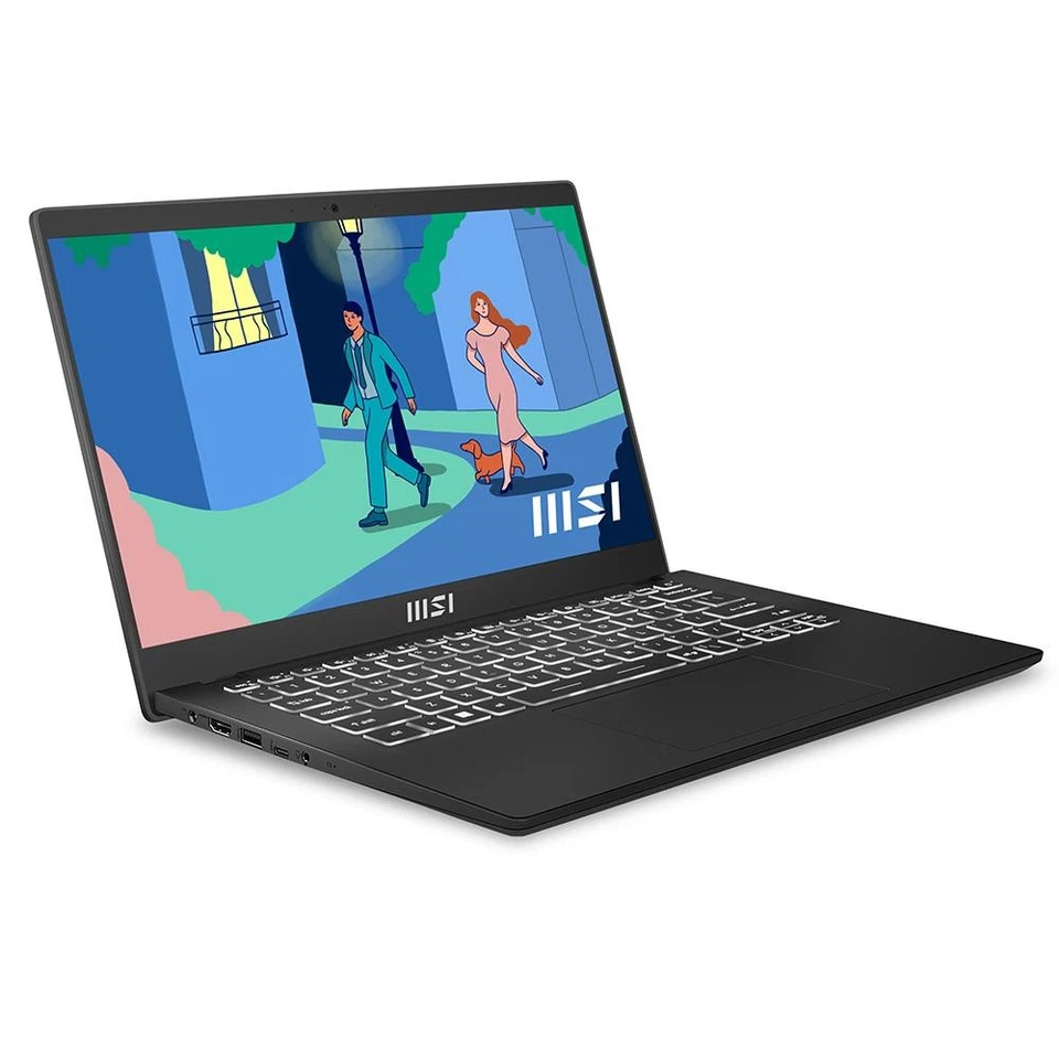 MSI Modern 14 C12M 14" Laptop Intel Core i5 1235U 8GB 512GB FHD Windows 11 Home - Image 4 of 4