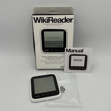 Pandigital WikiReader 2010 Offline Wikipedia Reader White Tested