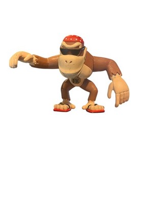1999 Nintendo 64 Donkey Kong Surfin Funky Kong Action Figure 5