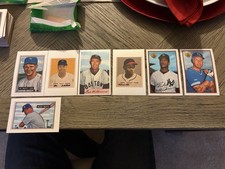 1989 Bowman Baseball Mantle Henderson Brett Williams 1990 Leaf Sammy Sosa Rookie