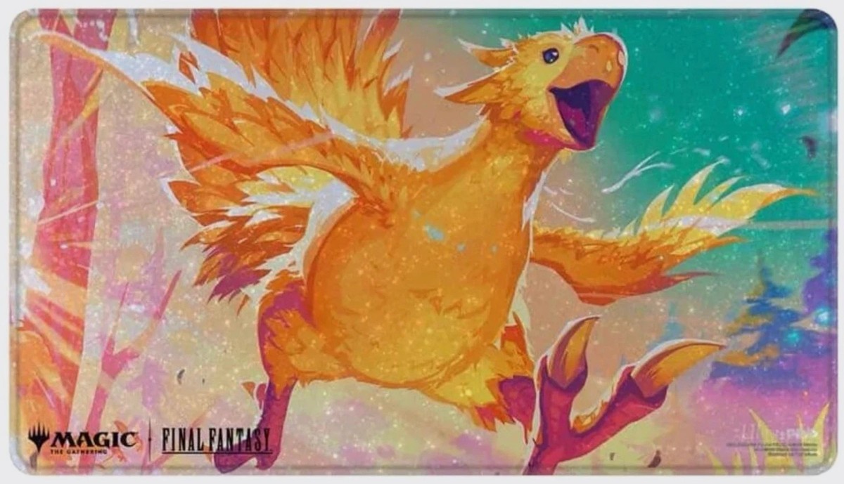 Magic: The Gathering—FINAL FANTASY HOLOFOIL Chocobo Playmat YELLOW