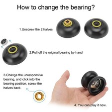Unresponsive Yoyo Professional Yoyo Ball with Replacement Ball Bearings