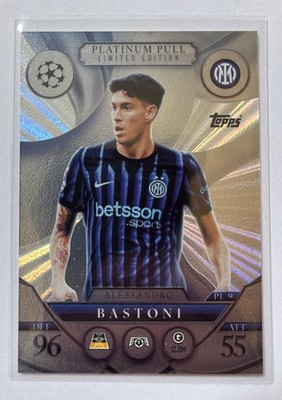 Alessandro Bastoni | Topps Platinum Pull | Match Attax 25/26  FC Internazionale