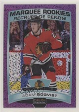 2019 O-Pee-Chee Platinum Marquee Rookies Violet Pixels 339/399 Adam Boqvist x6g