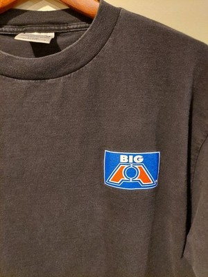 Vintage 90s Big A Auto Parts XL Shirt - Tultex Tag - Rare - Logo hit 3 times VTG
