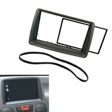 ABS Zierleisten Set für Fiat Panda 169 2003 2012 2 DIN Radio Einbaurahmen