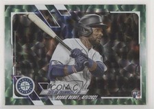 2021 Topps Update Rookie Debut Green Foil 157/499 Taylor Trammell #US277 3c2