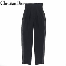 Womens Christian Dior Vintage Christian Dior BOUTIQUE side line high waist pants