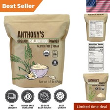 Organic Psyllium Husk Powder 1.5 lb - Gluten Free, Digestive Support