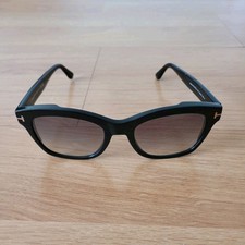 Tom Ford Lauren 02 TF614 01C 52-19-140 Shiny Black Glasses 52mm