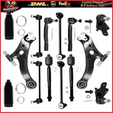 Brazos de control delanteros superiores e inferiores barra estabilizadora de extremo de barra de amarre para Toyota Camry 2007-2011