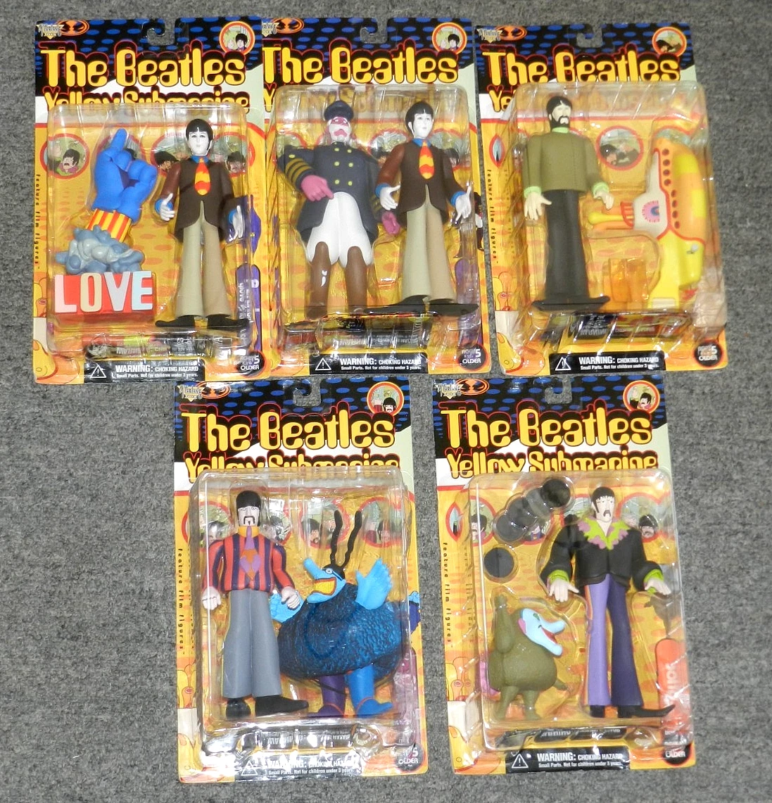 McFarlane Toys The Beatles Music 1999 Year Manufactured Action