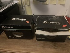 Clarion SE-410 NOS pair of door speakers Retro Car Audio ICE