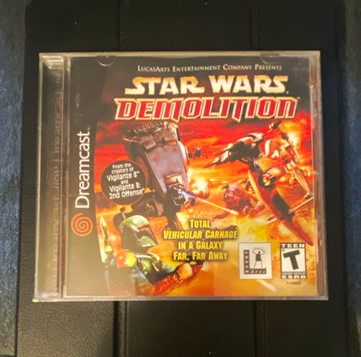Activision Star Wars Demolition Sega Dreamcast T Rated NTSC-U/C Disc w/ Case