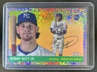 2025 Topps Chrome Platinum Bobby Witt Jr. Rose Gold Mini-Diamond Refractor #/75
