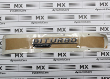 MERCEDES C KLASSE C43 W205 AMG BITURBO SCHRIFTZUG EMBLEM KOTFL&Uuml;GEL A2058172501