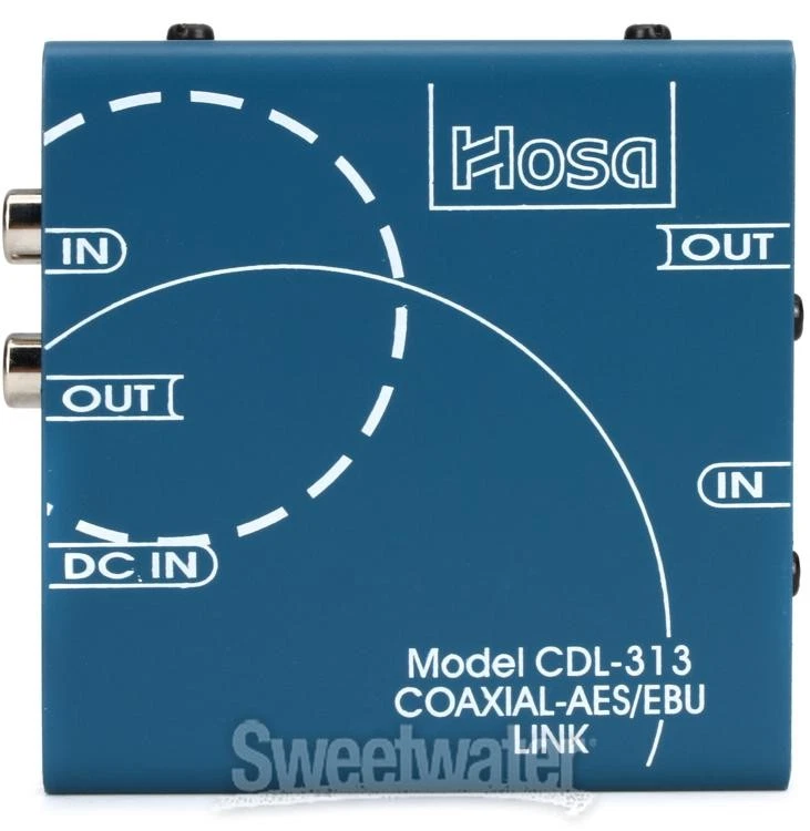 Hosa CDL-313 S/PDIF Coax to AES/EBU Digital Audio Interface - Image 4 of 4