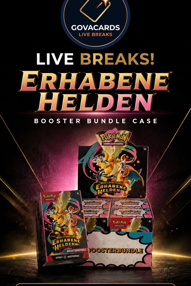 🚚 VERSANDFREI | Erhabene Helden BOOSTER BUNDLE CASE !!!