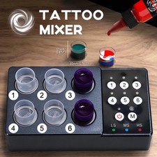 Wireless Tattoo Ink Mixer Anti-Sedimentation Pigment Stirrer 3Speed Adjustable