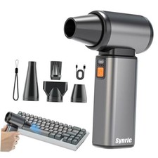 Compressed Air Duster, Stepless Speed Electric Air Duster, Metal Shell Air