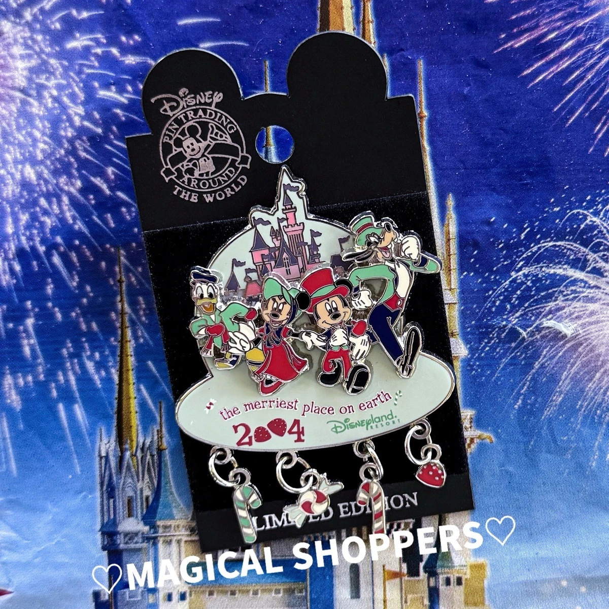 Christmas 2004 Contemporary Disney Pins, Patches & Buttons (1968