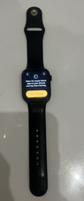Apple Watch Series 8 45mm GPS + LTE Black Aluminium Case Black Silicone Strap
