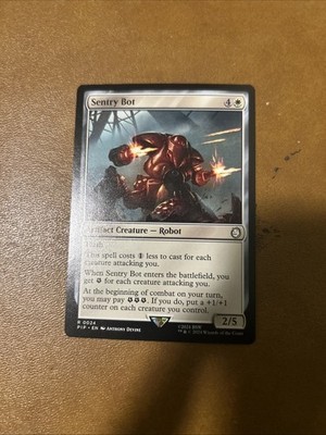 MTG Magic the Gathering Sentry Bot (24/1189) Fallout LP