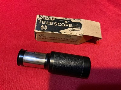 Vintage LAN-DEE 3 Power Pocket Telescope Eagle Vision in Box