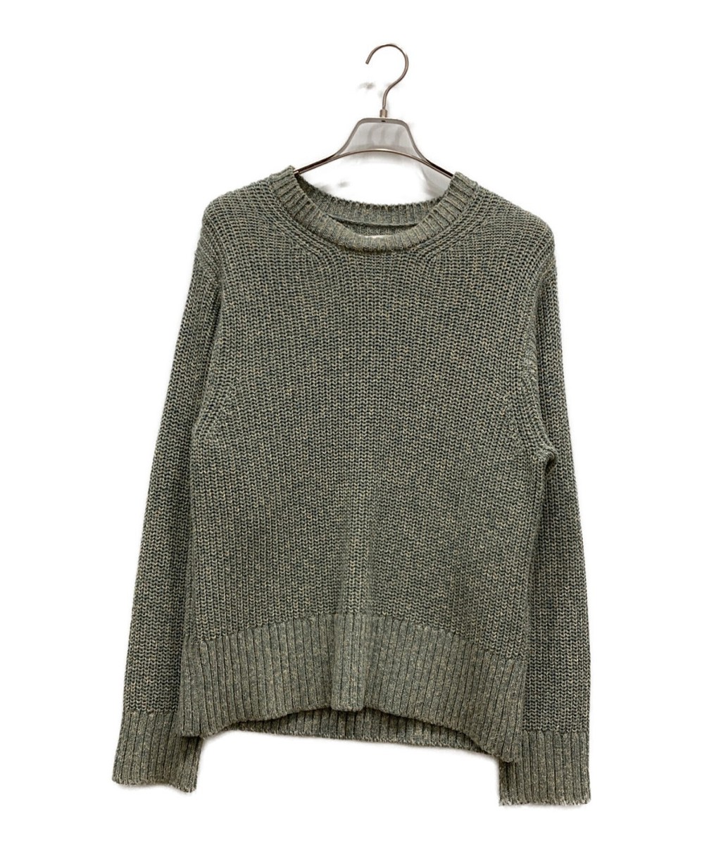 Ernie Palo Cotton Silk P/O Rib Knit Cotton Silk Pullover Rib Knit 
