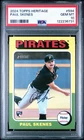 2024 Topps Heritage Paul Skenes #594 PSA 10 GEM MT Rookie 👀