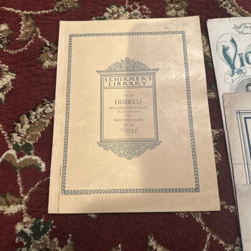 Lot de 15 partitions / livres anciens pour piano - Photo 6/16
