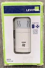 Leviton IPHS5-1LW Humidity Sensor/Bath Automatic Fan Control  White