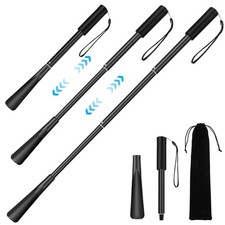 Long Shoe Horn Telescopic 16.9''-33.4'' Ergonomic Shoe Horn with Comfortable ...