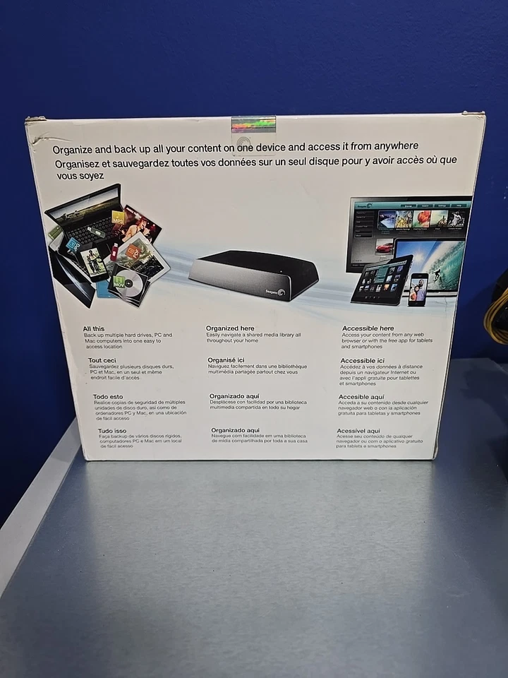 Seagate Central Share Storage 4tb - Image 3 of 4