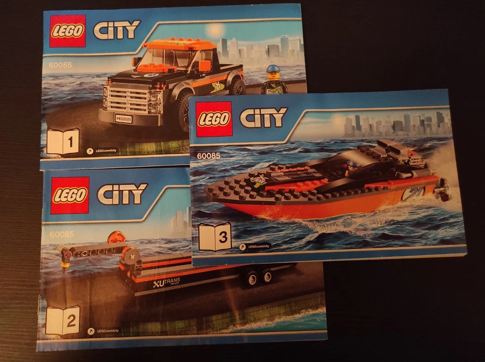 LEGO City 60085 4x4 with Powerboat, foto 1 di 2