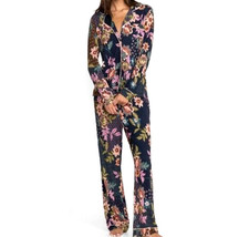 Johnny Was Delfino Pajama Button Up Collared Shirt Multi XS;NWT