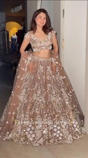 Bollywood Bridal Indian Pakistani Designer Lengha Party Wedding Lehenga Choli