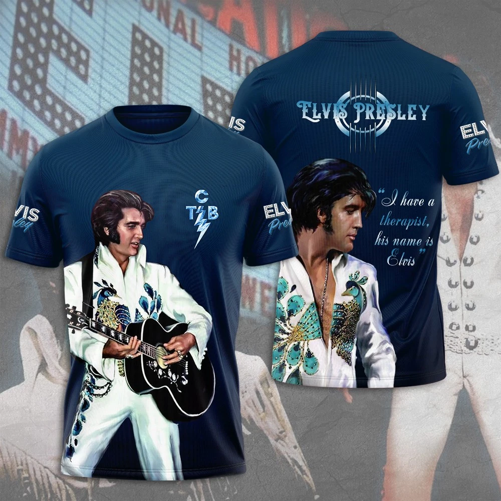 Elvis Presley 3D Unisex T-Shirt - Music Fan Gift