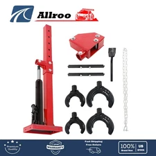 Coil Spring Compressor Red Auto Strut Hydraulic Compressor Removing Tool 4.5T
