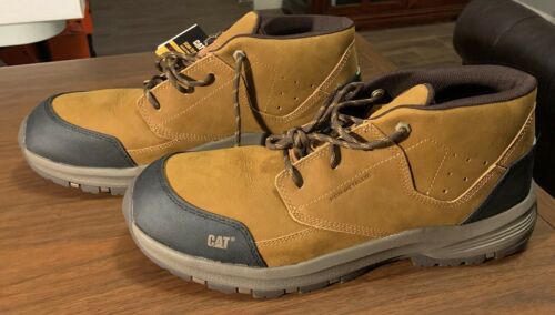 Cat Footwear Men's Resolve Mid Composite Toe Work Shoes P91036 Brown NEW Size 13 - Afbeelding 1 van 10