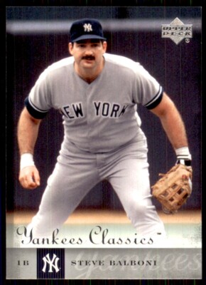 2004 Upper Deck Yankees Classics #61 Steve Balboni New York