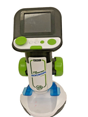 Leap Frog BBC Magic Adventures Microscope Kids Learning Toy pre owned Works Fine