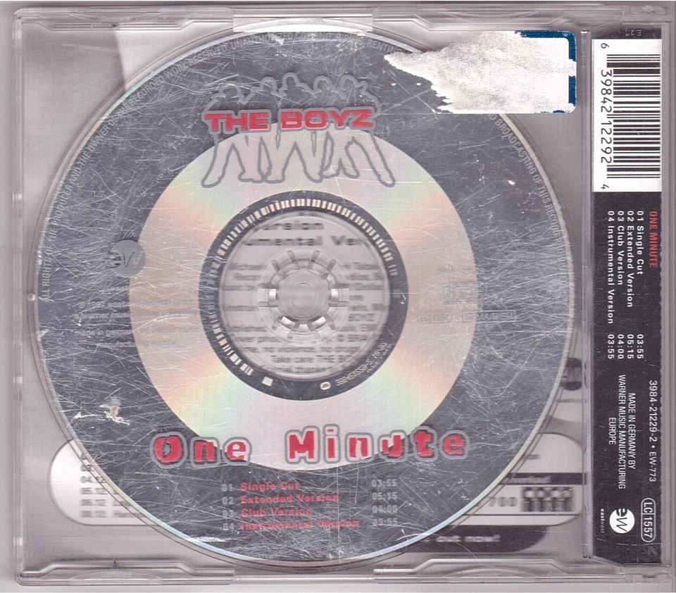 The Boyz - One Minute (Maxi-CD 1997) - Bild 2 von 2