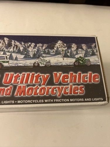Hess Toy SUV & Motorcycles 40th Anniversary 2004 NEW open box - Picture 3 of 7