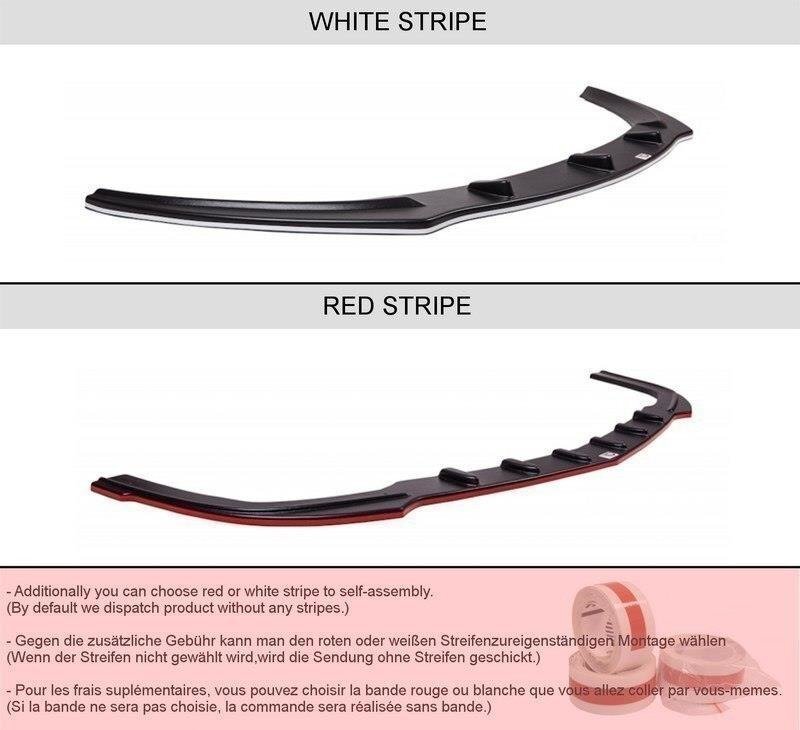 Cup Spoilerlippe Schwarz Für BMW 1er E87 Lippe Front Spoiler Ansatz M