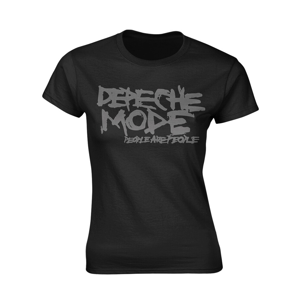 DEPECHE MODE - PEOPLE ARE PEOPLE BLACK T-Shirt, Girlie  Womens: 16