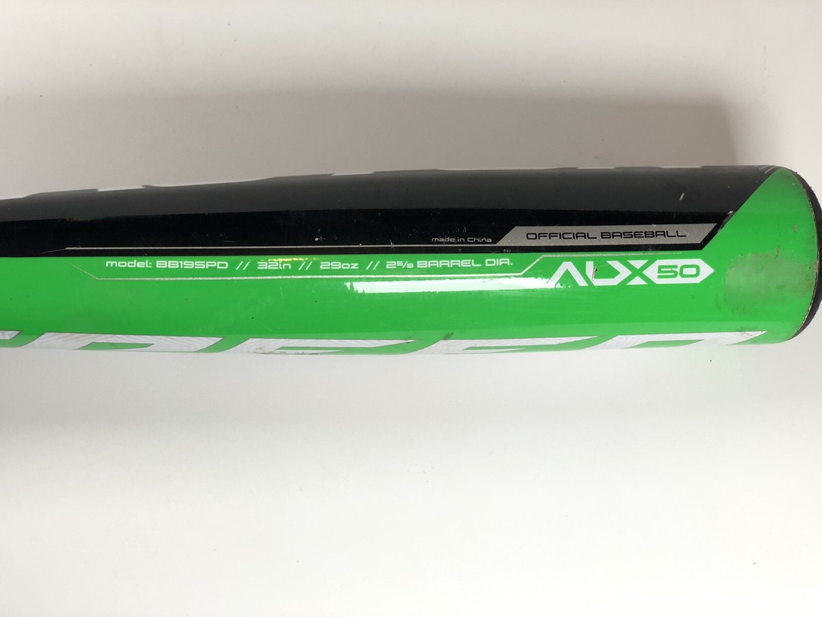 Batte Easton Speed ALX50 BB19SPD BBCOR 32/29 Oz - Bon État