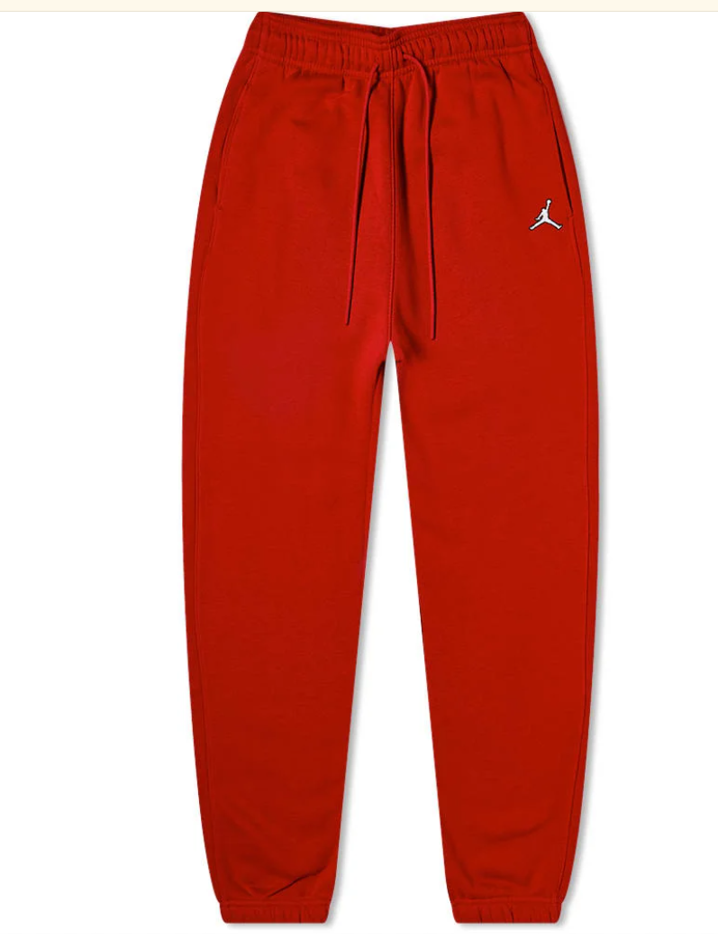 Nike Women's Air Jordan Brooklyn Fleece Pants Gym Red DQ4478-687 h